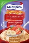 Каша овсяная, Мистраль 40 г Бананово-клубничный коктейль