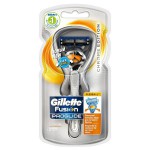 Станок для бритья, Gillette (Жиллет) Фьюжн проглайд флексбол + 2 сменные кассеты хром эдишн