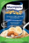 Каша овсяная, Мистраль 40 г протеиновая