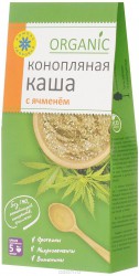 Каша, Компас здоровья 250 г Органик конопляная с ячменем